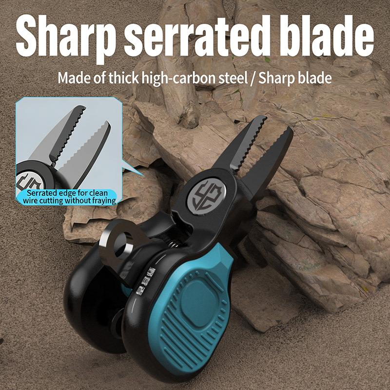 Baitcasting Reel - Ciseaux de pêche portables en acier