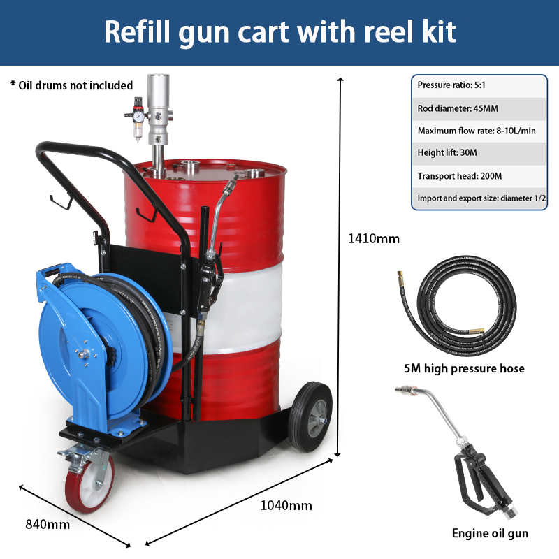 Pompe à piston pneumatique pou - Reel Oil avis et prix