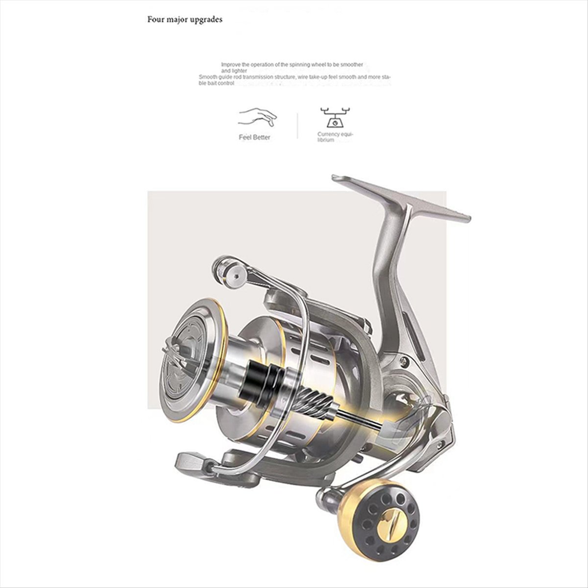 Moulinet de pêche T34C nouveau - Reel Handle avis et prix