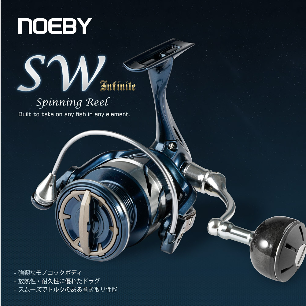 Noeby moulinet de pêche Spinni - Surf Reel avis et prix